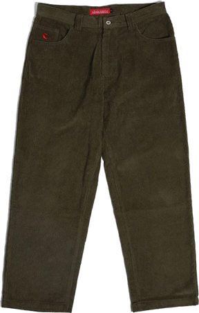 CHOCOLATE CORD PANTS 28 OLIVE