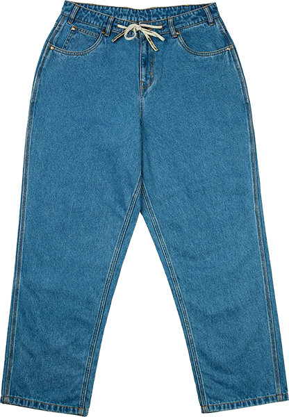 DGK MUNI DENIM JEAN 38 WASHED INDIGO