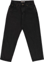 GIRL JEANS 30 WASHED BLACK