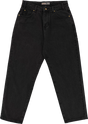 GIRL JEANS 32 WASHED BLACK