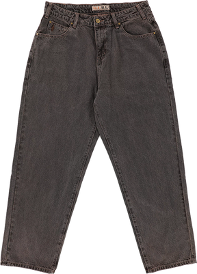 GIRL JEANS 34 WASHED BROWN