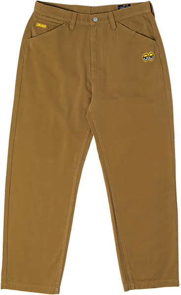 KROOKED EYES TWILL PANTS XSMALL KHAKI