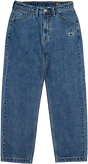 KROOKED EYES DENIM TWILL PANTS XXLARGE-STONE WASH