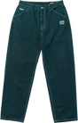 KROOKED EYES DENIM TWILL PANT LARGE GREEN OVERDYE