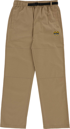 KROOKED EYES RIPSTOP DBL KNE PANT LARGE  KHAKI/YEL