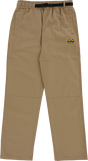 KROOKED EYES RIPSTOP DBL KNE PANT XLARGE KHAKI/YEL