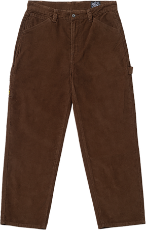 KROOKED SHMOO CARPENTER PANT XSMALL-BROWN