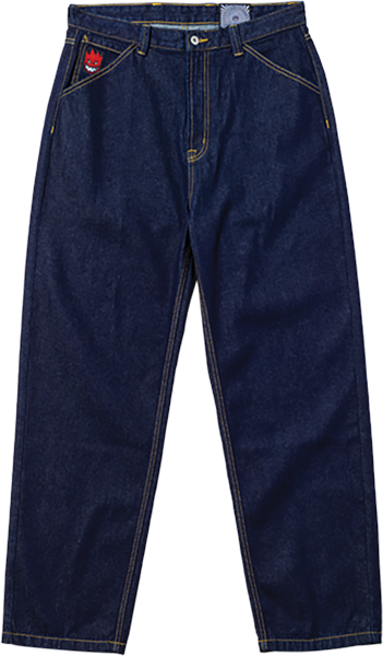 SPITFIRE BIGHEAD FILL DENIM PANT XSMALL-DARK WASH