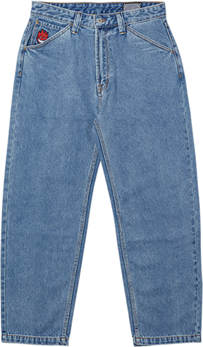 SPITFIRE BIGHEAD FILL DENIM PANTS 38 MEDIUM STONE WASH