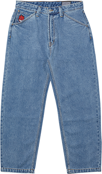 SPITFIRE BIGHEAD FILL DENIM PANTS 38 MEDIUM STONE WASH