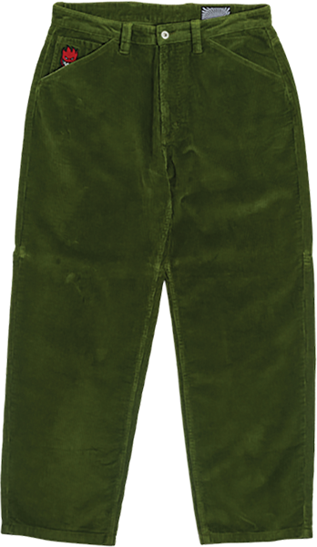 SPITFIRE BIGHEAD FILL CORDUROY PANT LARGE-OLIVE