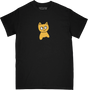 MEOW BIG CAT SS LARGE BLACK