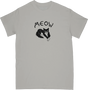 MEOW CROSS TSHIRT PAW SS TSHIRT SMALL ICE GREY