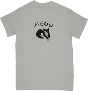 MEOW CROSS TSHIRT PAW SS TSHIRT XLARGE ICE GREY