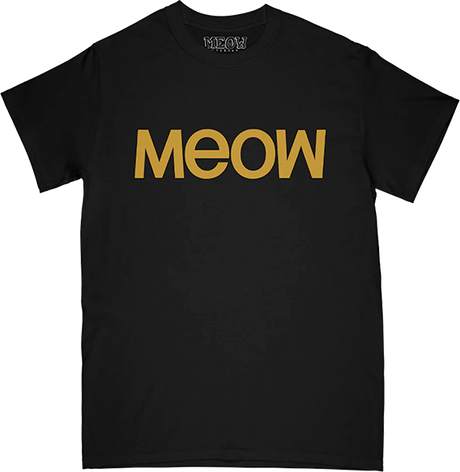MEOW METRIC SS TSHIRT LARGE BLACK