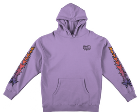 SPITFIRE WOMANS SLAG EVOLUTION HOODIE SWEATSHIRT XSMALL PLUM