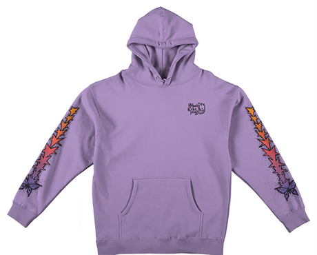 SPITFIRE WOMANS SLAG EVOLUTION HOODIE SWEATSHIRT XSMALL PLUM