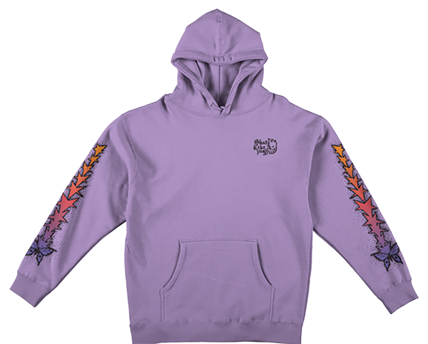 SPITFIRE WOMANS SLAG EVOLUTION HOODIE SWEATSHIRT XSMALL PLUM