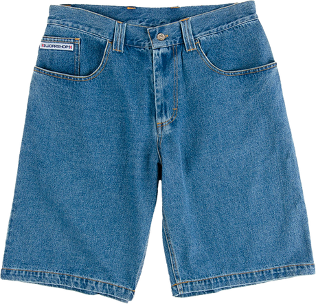 ALIEN WORKSHOP JORTS SHORTS LARGE  DENIM BLUE