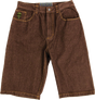 ALIEN WORKSHOP JORTS SHORT XLARGE RUSSET BROWN