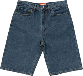 BAKER WARNER JEAN SHORTS 32-BLUE