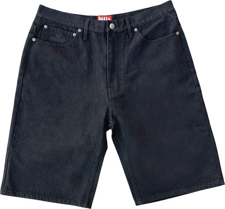 BAKER WARNER JEAN SHORTS 38-BLACK