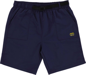 KROOKED EYES NYLON SHORT MEDIUM NAVY/YEL