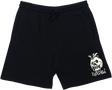 KROOKED NO MONSTER SWEATSHORTS LARGE  BLK