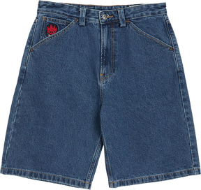 SPITFIRE BIGHEAD FILL DENIM SHORTS 34 MEDIUM STONE WASH