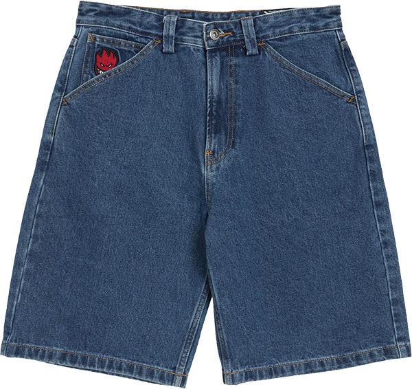 SPITFIRE BIGHEAD FILL DENIM SHORTS 36 MEDIUM STONE WASH