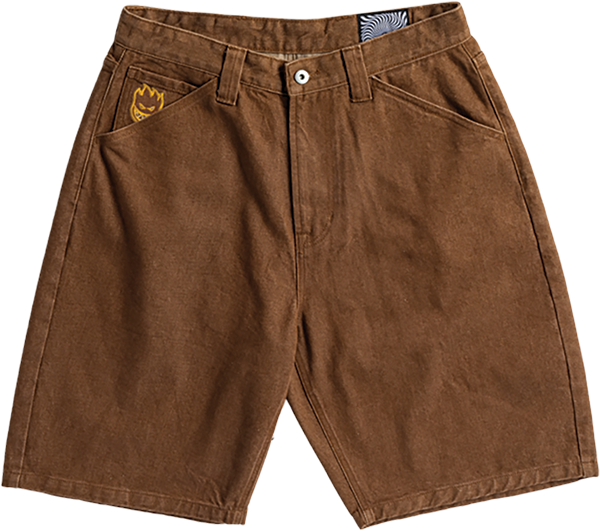 SPITFIRE BIGHEAD DENIM SHORTS XL-BROWN