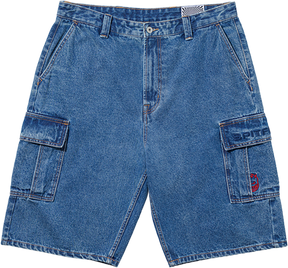 SPITFIRE CLASSIC 87 DENIM CARGO SHORTS XLARGE LT.STONE WASH