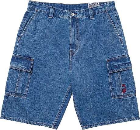 SPITFIRE CLASSIC 87 DENIM CARGO SHORTS XXLARGE LT.STONE WASH