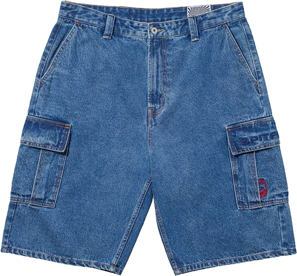 SPITFIRE CLASSIC 87 DENIM CARGO SHORTS XXLARGE LT.STONE WASH
