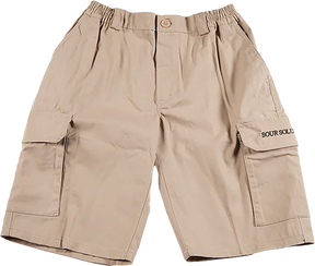 SOUR CARGO SHORTS SMALL BEIGE
