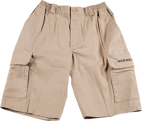 SOUR CARGO SHORTS SMALL BEIGE