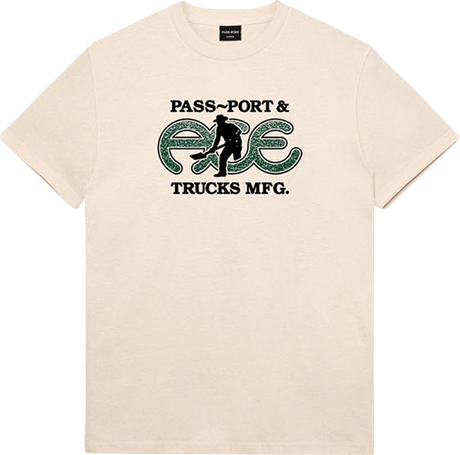 ACE PASSPORT HAMMERTONE SS TSHIRT MEDIUM NATURAL