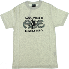 ACE PASSPORT HAMMERTONE SS TSHIRT XLARGE ASH