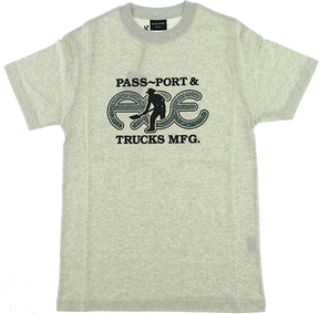 ACE PASSPORT HAMMERTONE SS TSHIRT XXLARGE ASH
