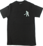 ACE PASSPORT SPADE SS TSHIRT MEDIUM BLACK