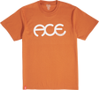 ACE RINGS SS TSHIRT SMALL BURNT ORANGE