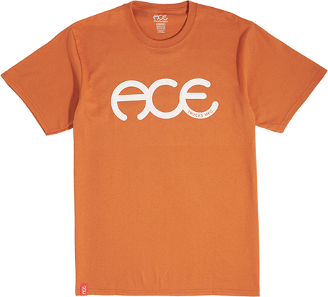 ACE RINGS SS TSHIRT SMALL BURNT ORANGE