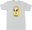 ALIEN WORKSHOP BELIEVE SS SMALL HEATHER GREY/YEL/RED