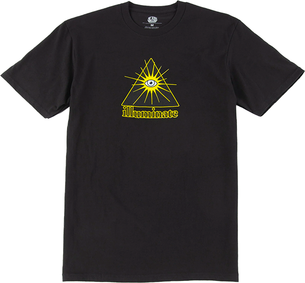 ALIEN WORKSHOP ILLUMINATE SS TSHIRT SMALL BLACK
