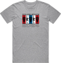 ALIEN WORKSHOP POLICE STATE SS TSHIRT XLARGE HEATHER GREY