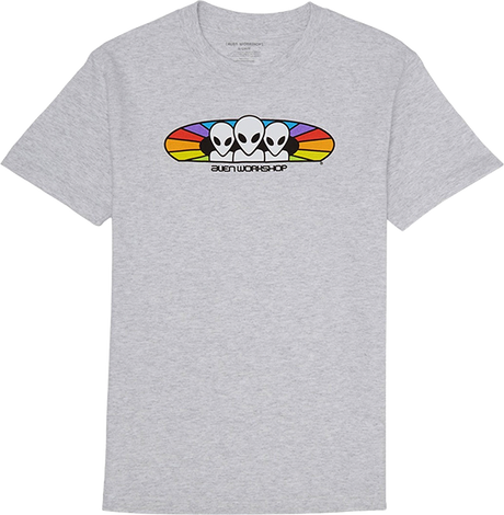 ALIEN WORKSHOP SPECTRUM SS TSHIRT SMALL HEATHER GREY