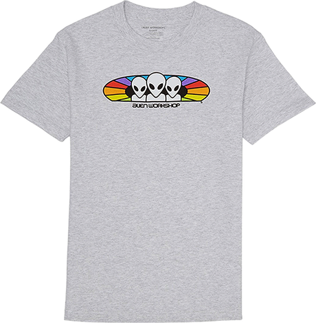 ALIEN WORKSHOP SPECTRUM SS TSHIRT MEDIUM HEATHER GREY