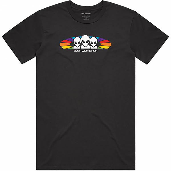 ALIEN WORKSHOP SPECTRUM SS TSHIRT XXLARGE BLACK