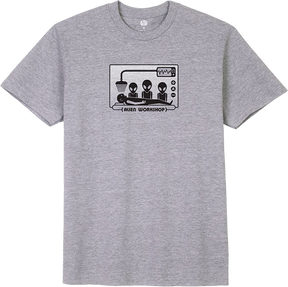 ALIEN WORKSHOP ABDUCTION RAYS SS MEDIUM STEEL GREY