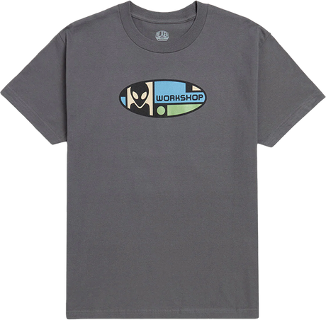 ALIEN WORKSHOP ALIEN OVAL SS TSHIRT S-GREY